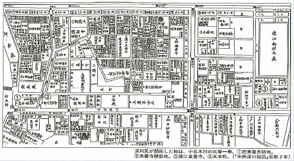 江戸の繁栄と深川村の発展